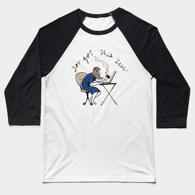 Illustration Baseball T-Shirt by BRNK